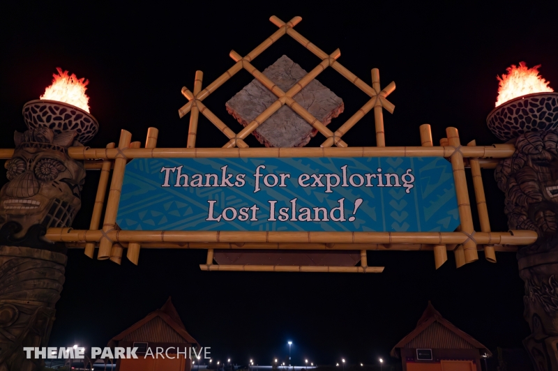 Entrance at Lost Island