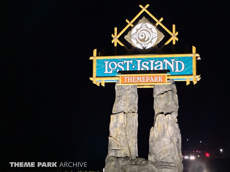 Entrance at Lost Island