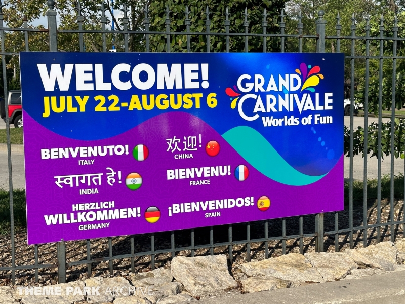 Main Entrance at Worlds of Fun