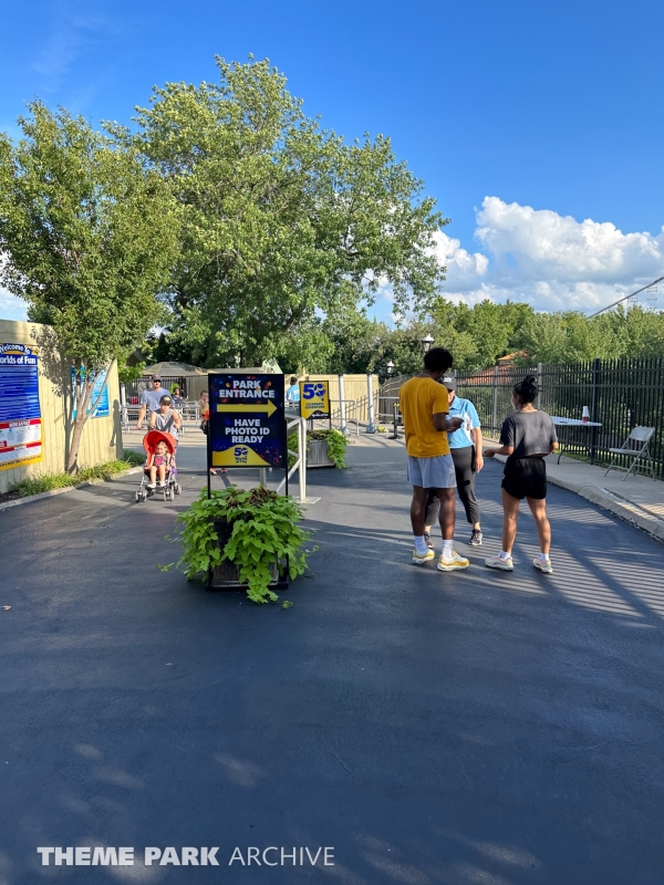 Main Entrance at Worlds of Fun