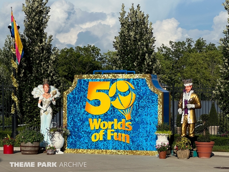 Main Entrance at Worlds of Fun