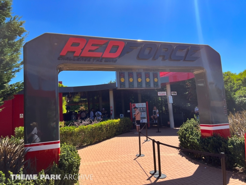Red Force at Ferrari Land