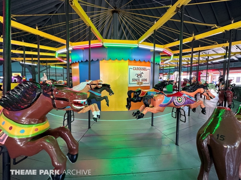 Carousel at Sylvan Beach Amusement Park