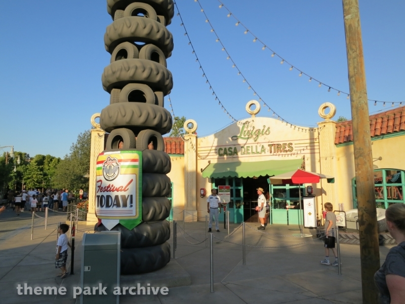 Luigi's Flying Tires at Disney California Adventure