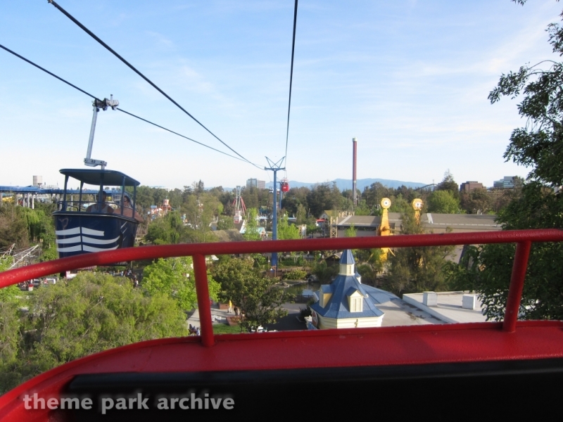 Delta Flyer and Eagle's Flight at California's Great America