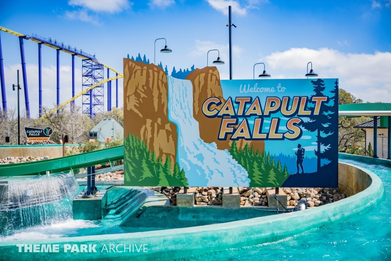 Catapult Falls at SeaWorld San Antonio