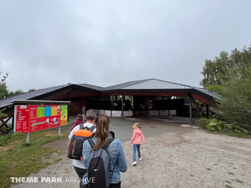 Entrance at Vulcania