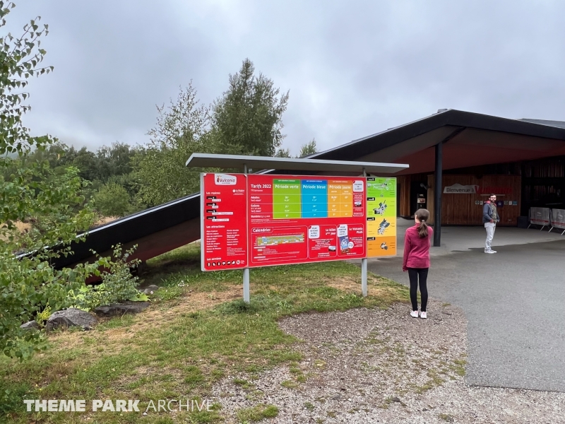 Entrance at Vulcania