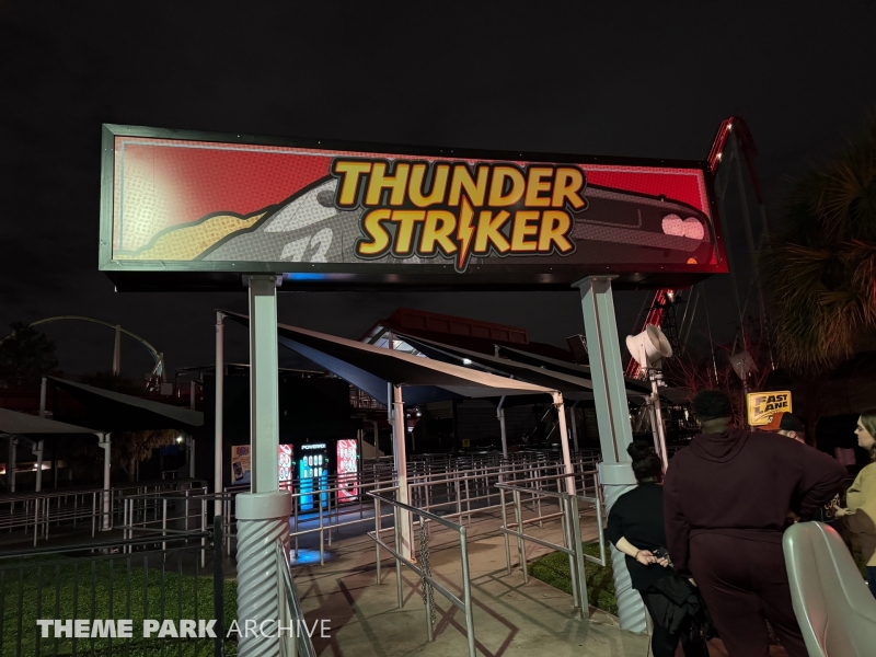 Thunder Striker at Carowinds