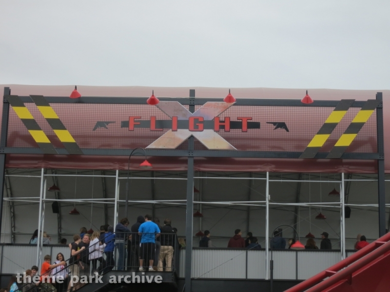 X Flight at Six Flags Great America