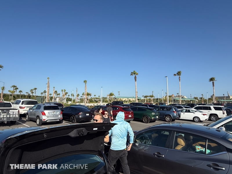 Parking at Universal Epic Universe