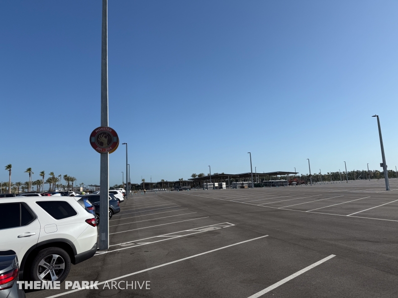 Parking at Universal Epic Universe