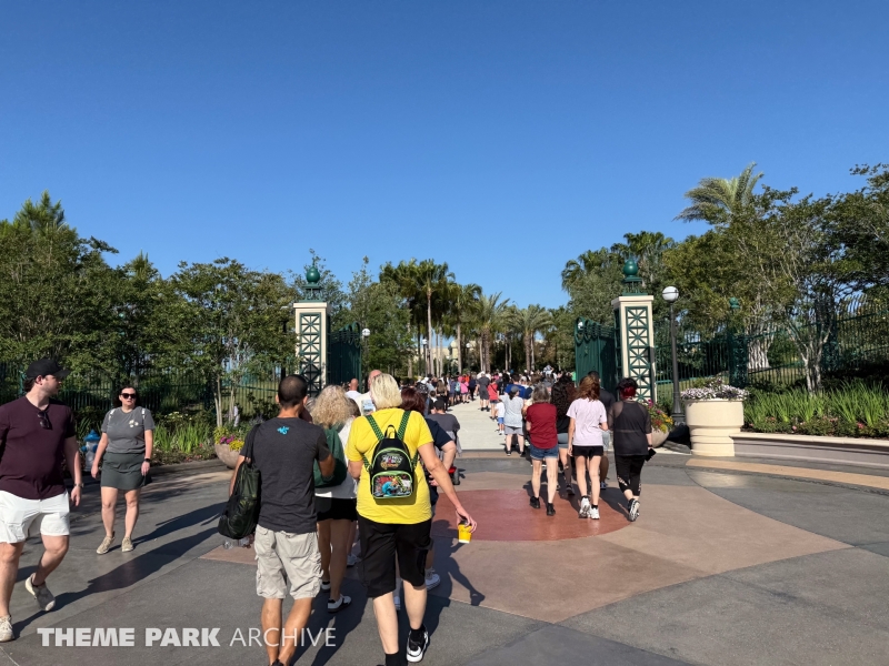 Entrance at Universal Epic Universe