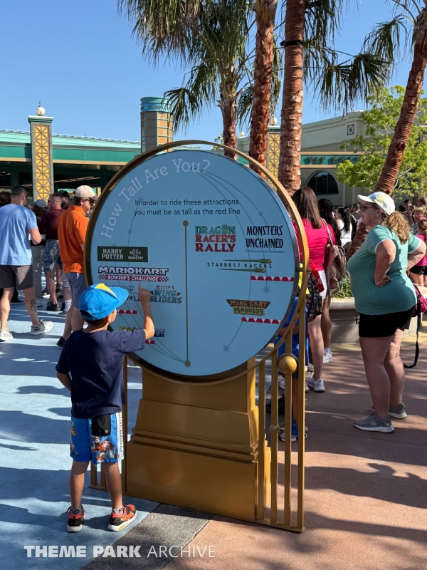 Entrance at Universal Epic Universe