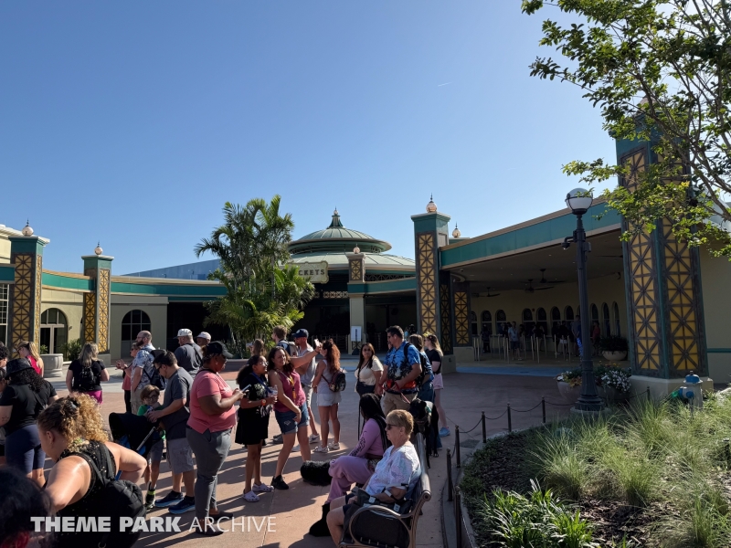 Entrance at Universal Epic Universe