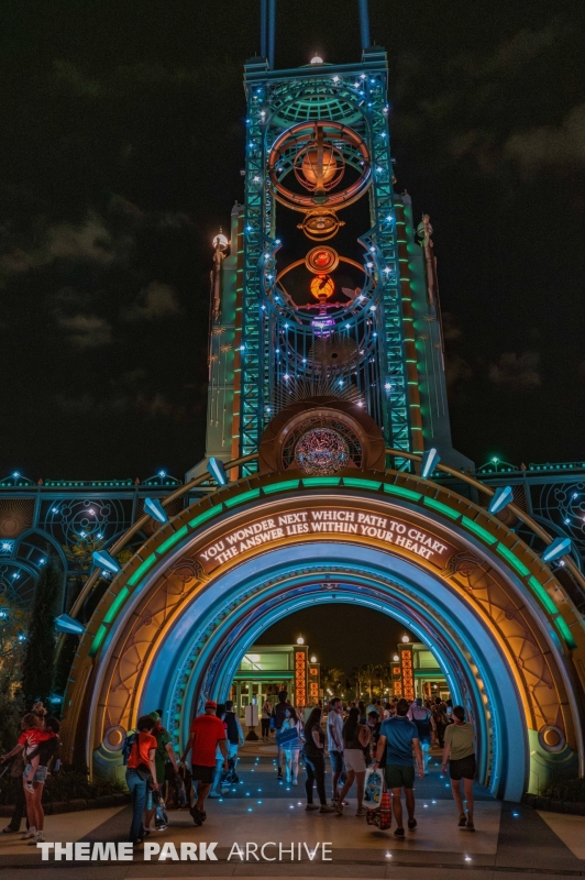 Entrance at Universal Epic Universe