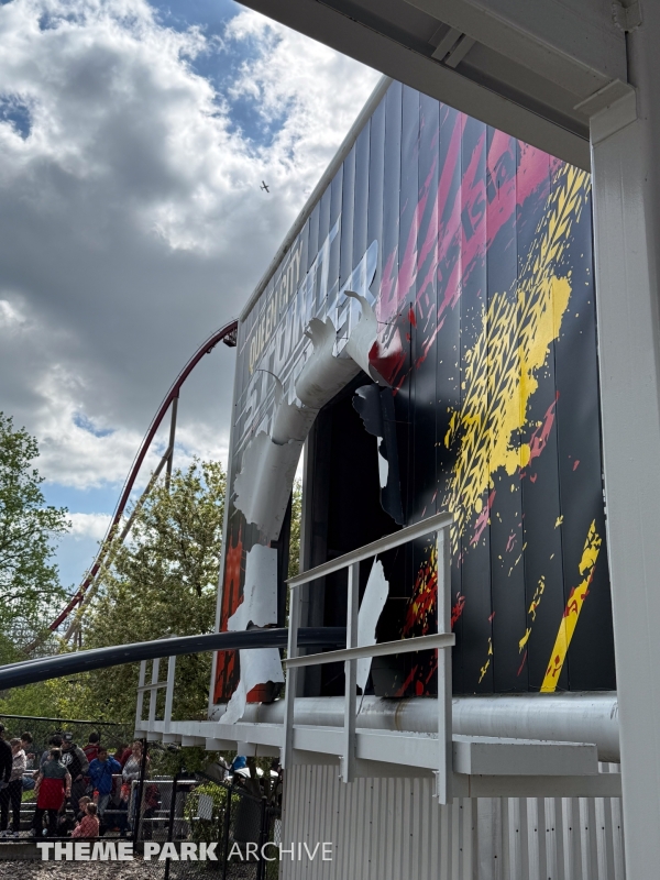 Backlot Stunt Coaster at Kings Island
