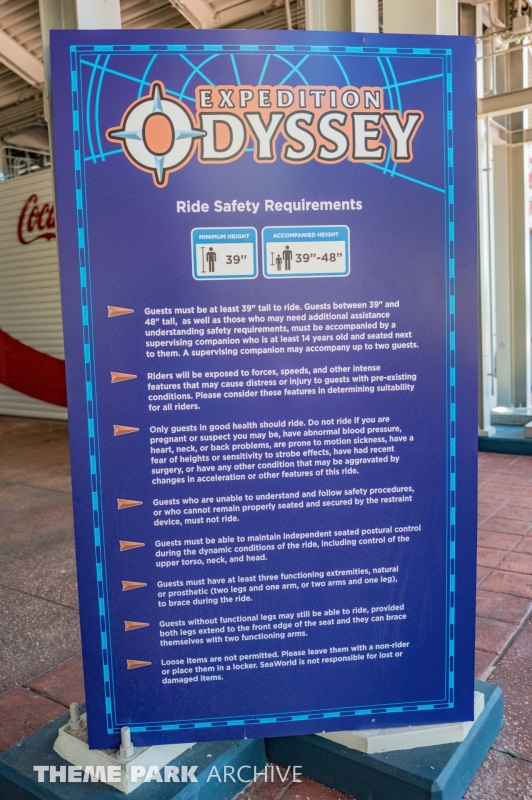 Expedition Odyssey at SeaWorld Orlando