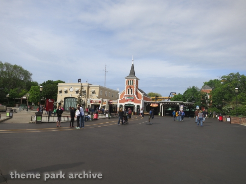 Hometown Square at Six Flags Great America