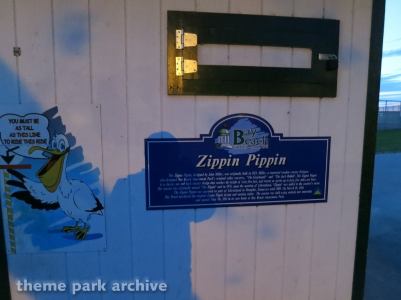 Zippin Pippin at Bay Beach Amusement Park