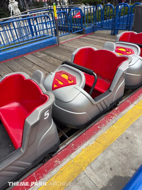 Superman Krypton Coaster at Six Flags Mexico