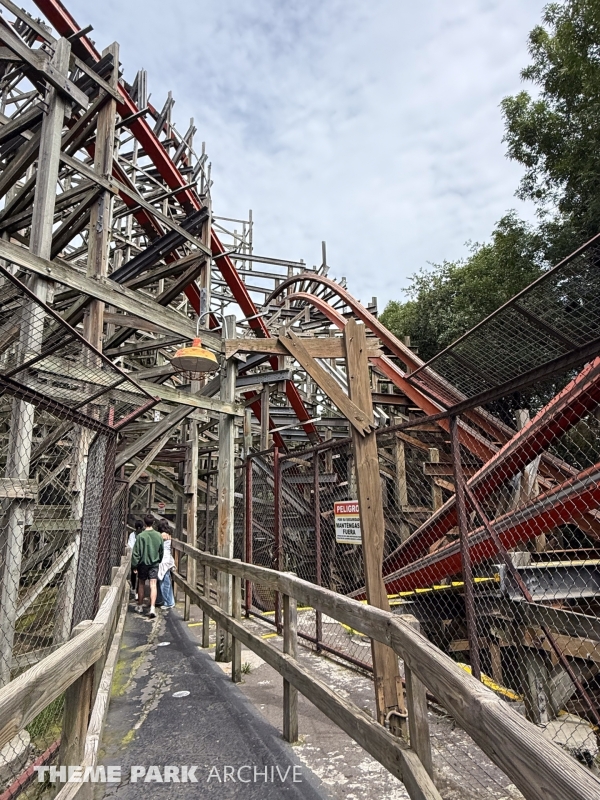 Medusa Steel Coaster at Six Flags Mexico