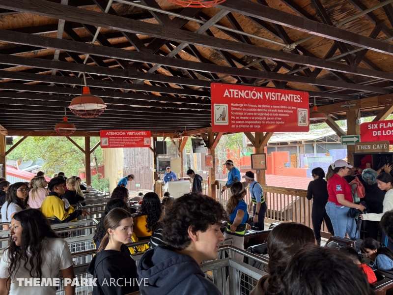 Medusa Steel Coaster at Six Flags Mexico