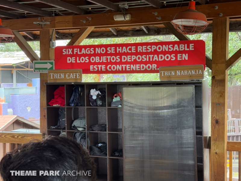 Medusa Steel Coaster at Six Flags Mexico