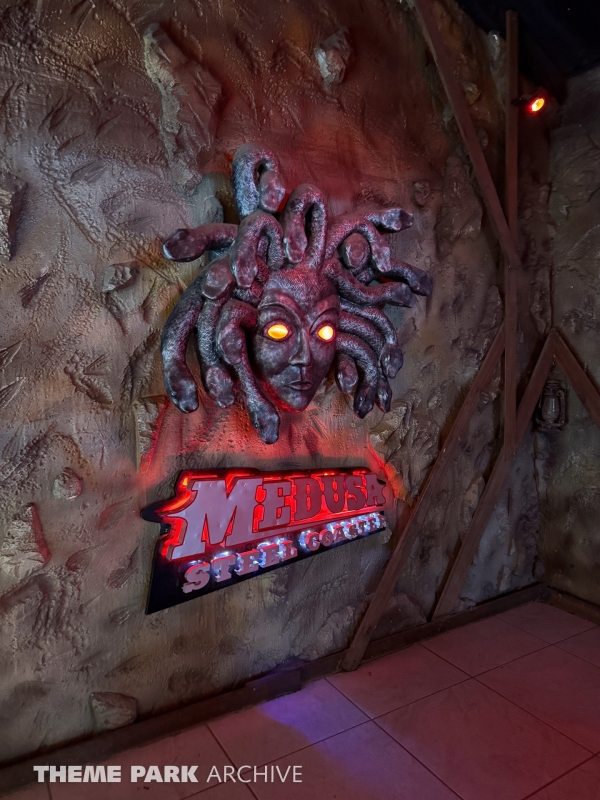 Medusa Steel Coaster at Six Flags Mexico