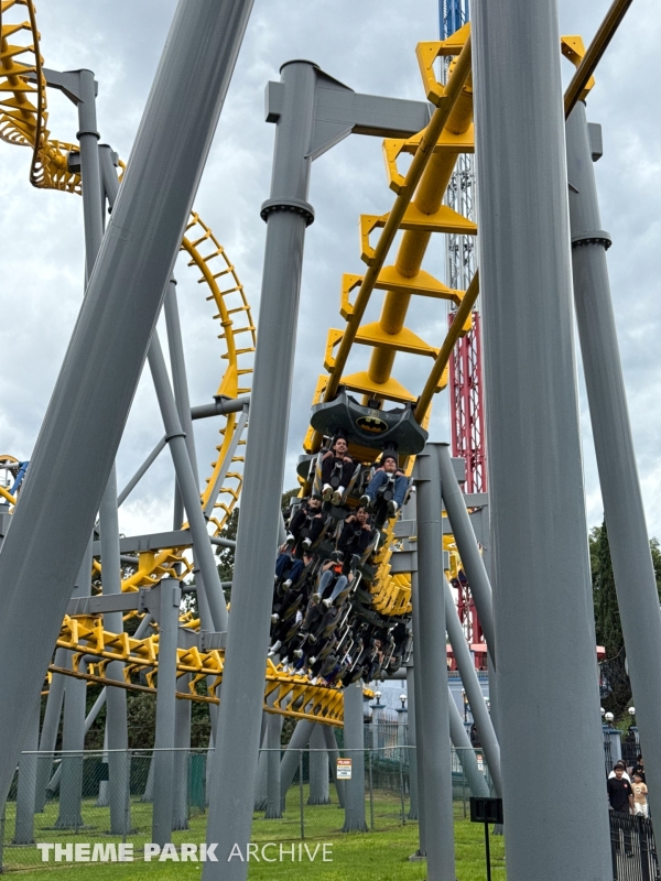 Batman The Ride at Six Flags Mexico