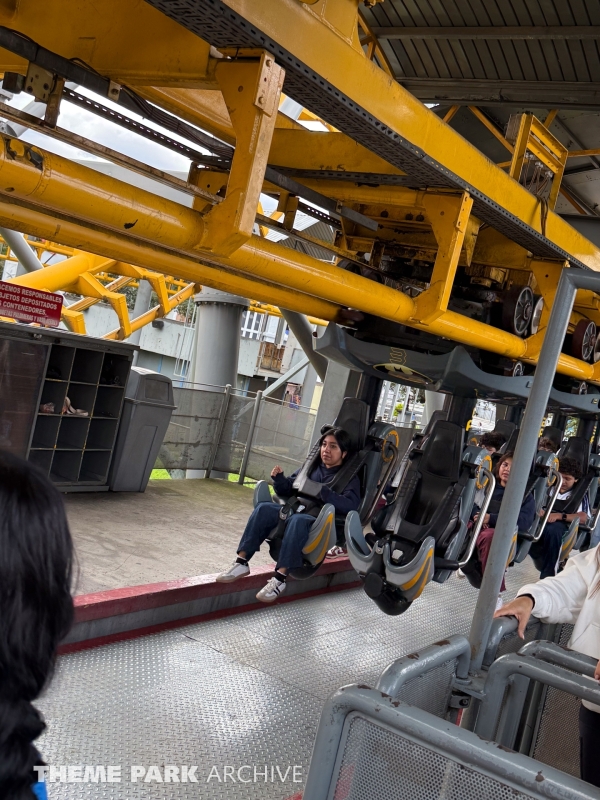 Batman The Ride at Six Flags Mexico