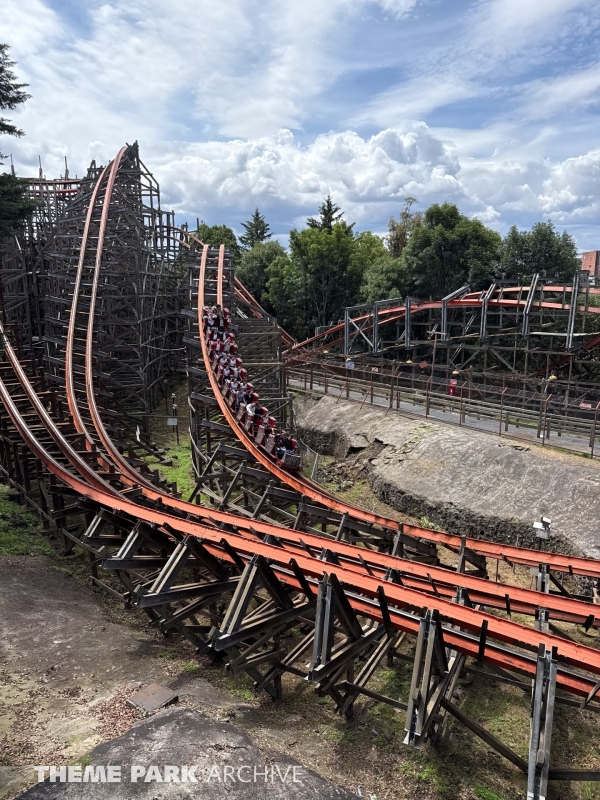 Medusa Steel Coaster at Six Flags Mexico