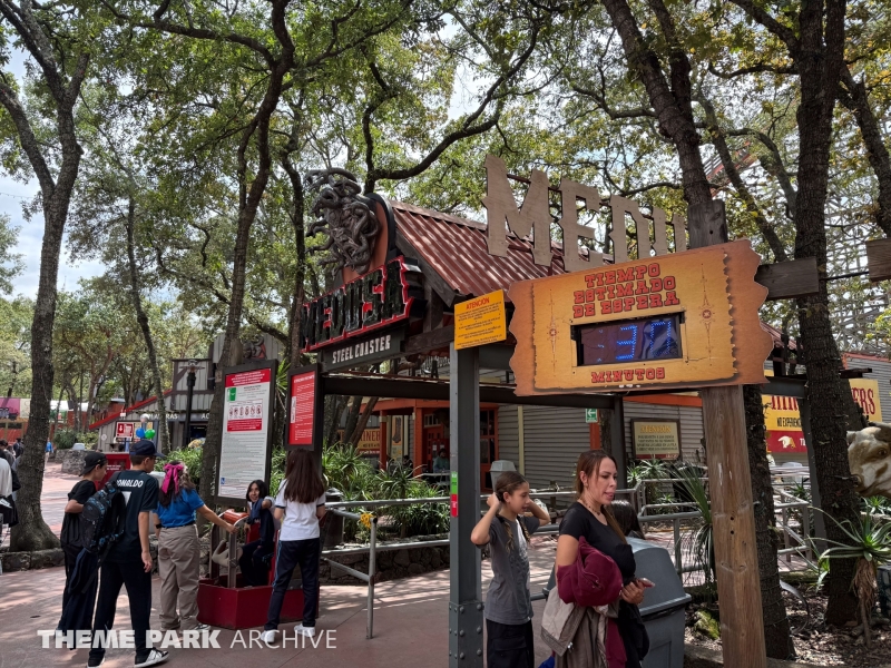 Medusa Steel Coaster at Six Flags Mexico