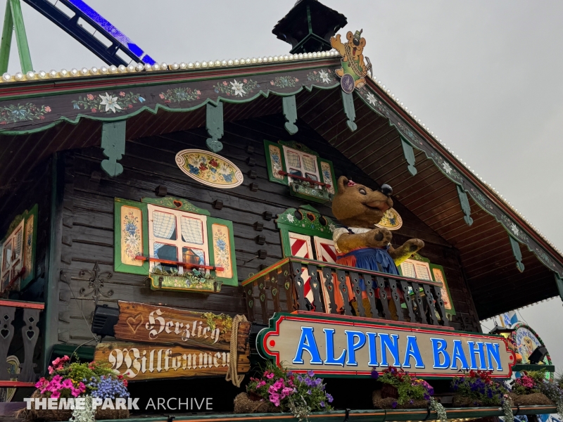 Alpina Bahn at Rheinkirmes Funfair