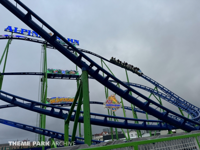 Alpina Bahn at Rheinkirmes Funfair