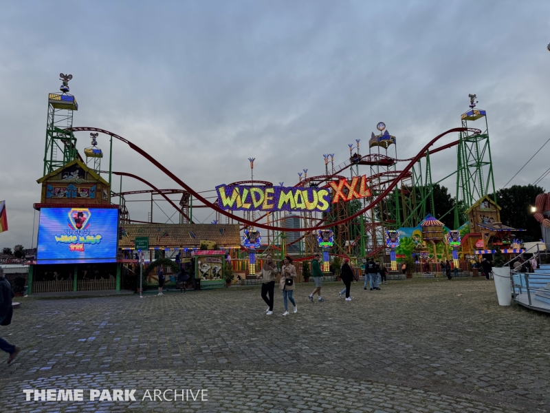 Wilde Maus XXL at Rheinkirmes Funfair