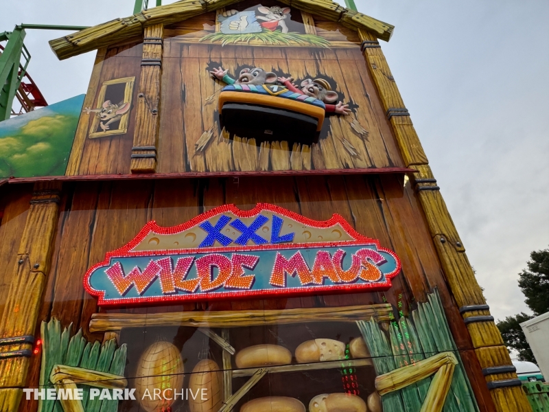 Wilde Maus XXL at Rheinkirmes Funfair