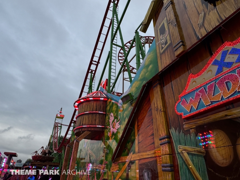 Wilde Maus XXL at Rheinkirmes Funfair