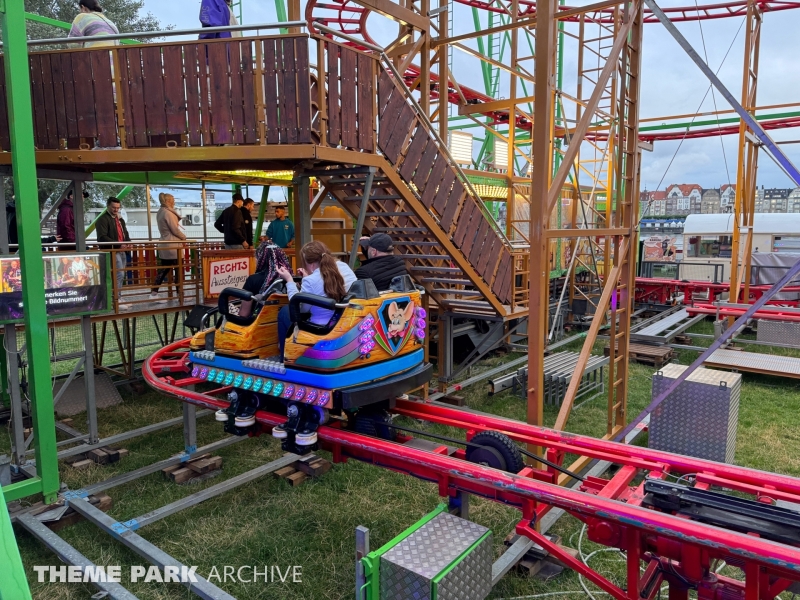 Wilde Maus XXL at Rheinkirmes Funfair