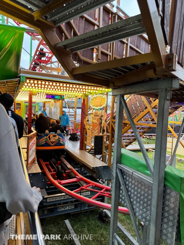 Wilde Maus XXL at Rheinkirmes Funfair