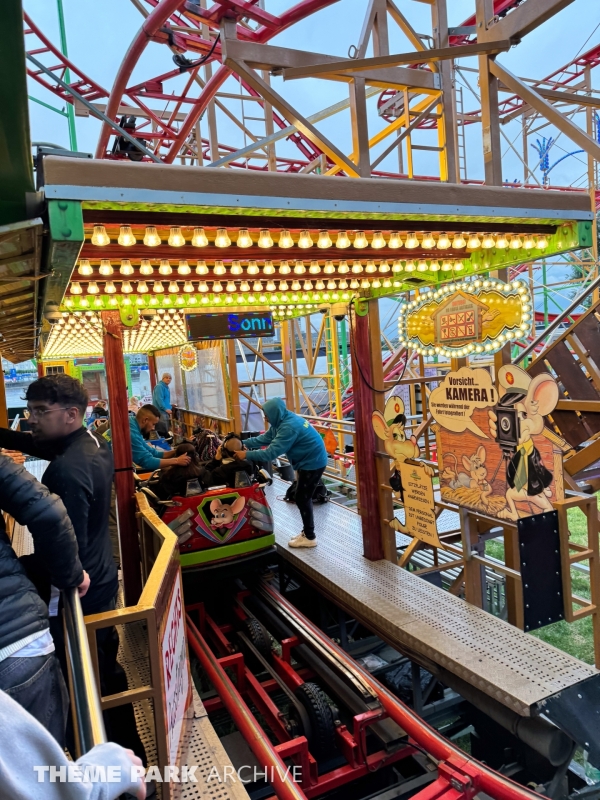 Wilde Maus XXL at Rheinkirmes Funfair