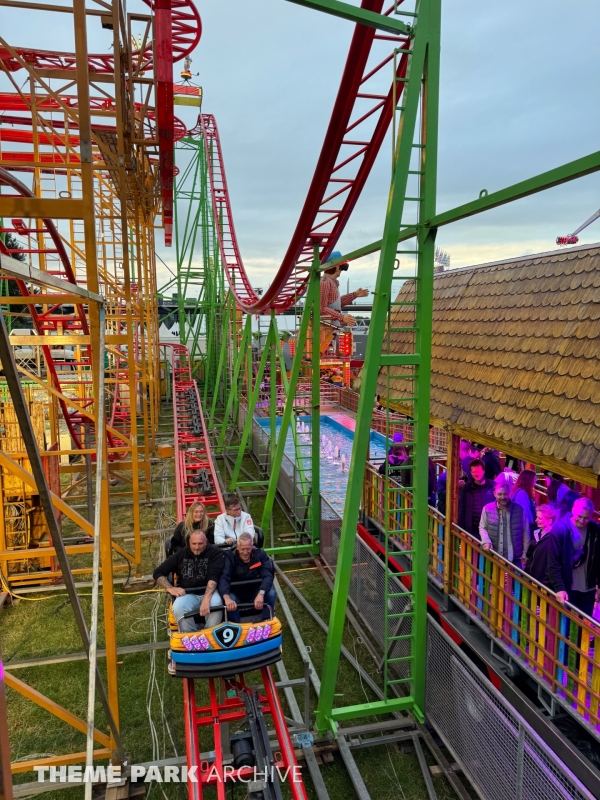 Wilde Maus XXL at Rheinkirmes Funfair