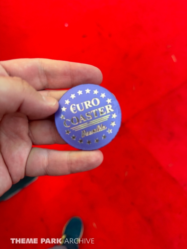 Euro Coaster at Rheinkirmes Funfair