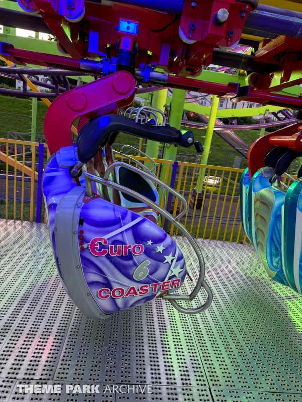 Euro Coaster at Rheinkirmes Funfair