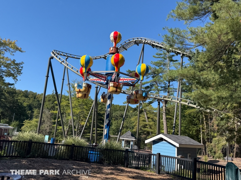Blitzen's Balloons at Santa's Village Muskoka's Theme Park