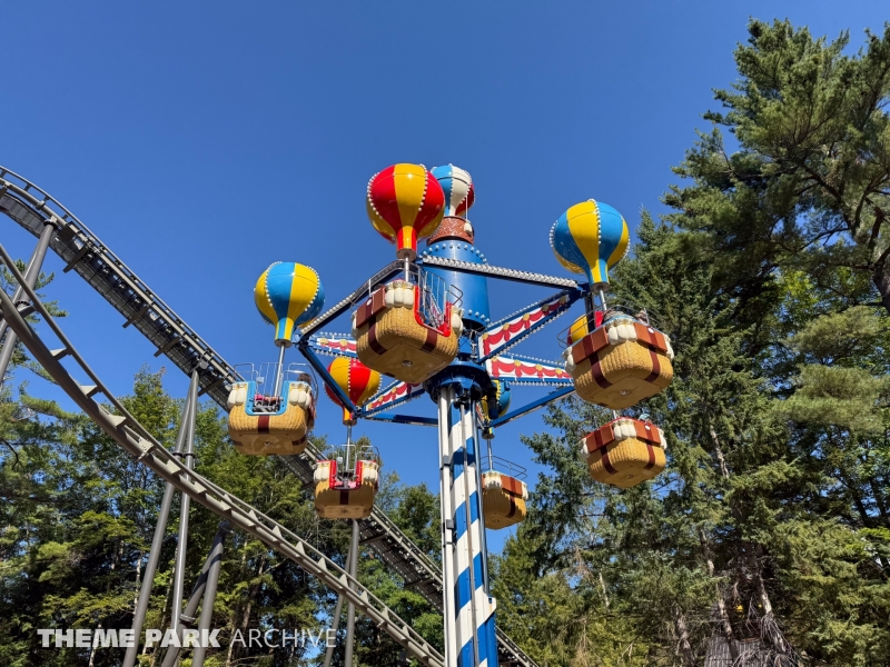 Blitzen's Balloons at Santa's Village Muskoka's Theme Park