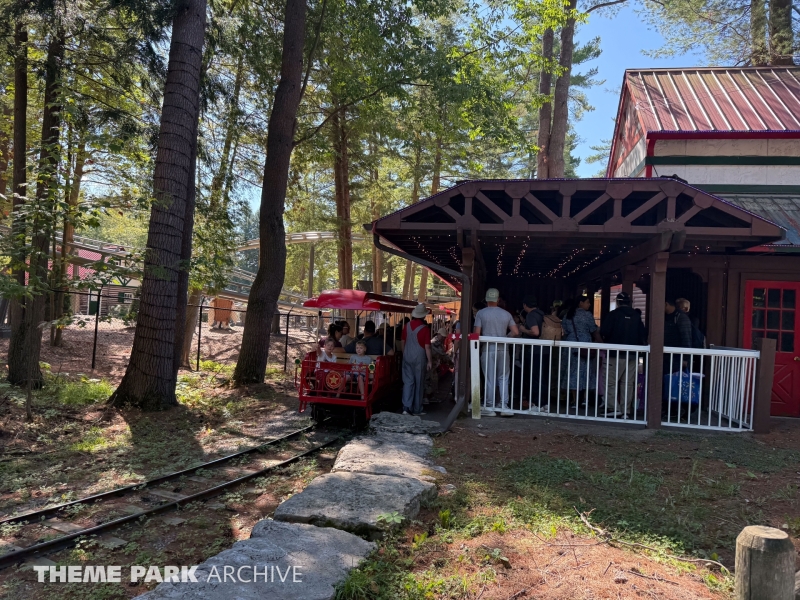 Candy Cane Express at Santa's Village Muskoka's Theme Park