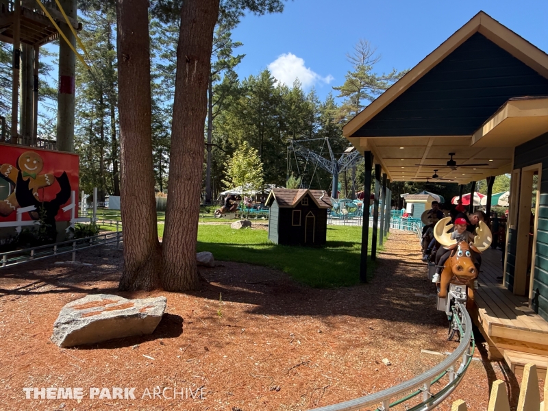 Moose on the Loose at Santa's Village Muskoka's Theme Park