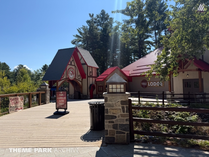 Entrance at Santa's Village Muskoka's Theme Park