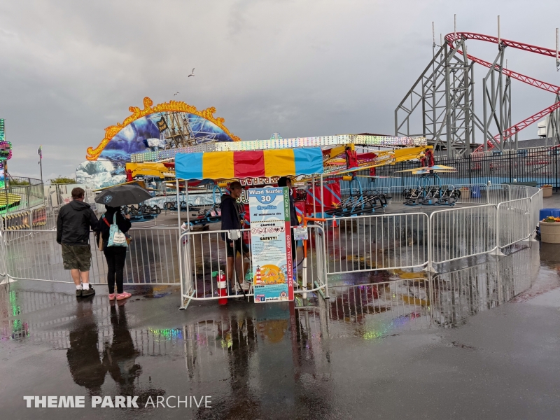 Wind Surfer at Palace Playland